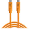 Tether Tools TetherPro USB Type-C Male to USB Type-C Male Cable (6', Orange)