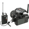 Azden PRO-XR Digital Camera-Mount Wireless Omni Lavalier Microphone System (2.4 GHz)