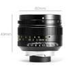 7artisans Photoelectric 50mm f/1.1 Lens for Leica M (Black)