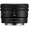 Sony - FE 40mm f/2.5 G Lens
