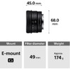 Sony - FE 50mm f/2.5 G Lens