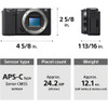 Sony ZV-E10 Mirrorless Camera (Body Only, White)