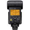 Sony HVL-F60RM2 Wireless Radio Flash, LCD display powered on.