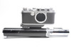 Pre-Owned Leica IIIC (1946-1947) SN#:412484,  Body Only (Total made: 40,001) w/Selsy Bottom Plate and Flash Unit