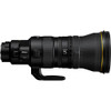 Nikon Z 400mm f/2.8 TC VR S view from right side with lens foot.