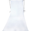 Westcott - 9X20' Wrinkle-Resistant Cotton-Hi Key White