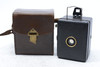 Pre Owned Zeiss Ikon Tengor Baby Box Camera 54/18 (1930) w/ Goerz Frontar Lens F/11  & Leather Case