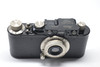 Pre-Owned - Leica II BLACK (1932) (SN:95944) (Total Made: 29,801)  w/ Elmar 50mm F/3.5 Lens (SN: 95166)