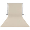 Westcott Wrinkle-Resistant Backdrop (Buttermilk White, 9 x 20')