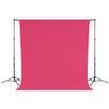 Westcott Wrinkle-Resistant Backdrop (Dark Pink, 9 x 10')