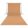 Westcott Wrinkle-Resistant Backdrop (Brown Sugar, 9 x 20')