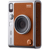 FUJIFILM INSTAX MINI EVO Hybrid Instant Camera (Brown)