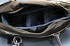 Rare Coach F77179 SV/Khaki/Mahogany Boston Bag Modified for Cameras
