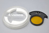 Pre-Owned - Canon 34mm Drop-In Filter. Gelatin Orange/Yellow for Canon 300mm f4L FD mount LIKE NEW