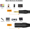 XLR Male to 3.5mm Male 10' feet