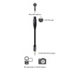 XLR Female to 3.5mm Male 3' feet