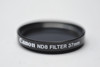 Canon FS-37U, 37mm ND8, CPL AND UV