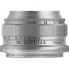 TTArtisan 50mm f/2 Lens for Nikon Z (Silver) Full-Frame Format