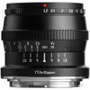 TTArtisan 50mm f/1.2 Lens for Sony E (Black) APS-C Format