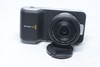 Pre-Owned - Blackmagic Pocket Cinema Camera with Micro Four Thirds Lens Mount /Lumix 14mm f/2.5 w/ 2 batteries