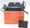 Pre-OwnedSony AC-VQ900AM AC/DC Adapter and Battery Charger for Sony Alpha Digital SLR Camera w/ 2 batteries NP-FM500H