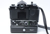 Pre-Owned - Nikon F2 DE-1 35mm Film Camera Body (Black) w/MD-2 - MB-1 MotorDrive /W/nikon 50mm f/1 4