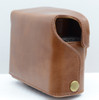 Mega Gear Leather Case for Canon G1X - Light Brown color