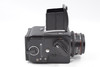 Pre-Owned - Hasselblad 503cx Black w, Carl Zeiss Planar 80mm f/2.8 C Waist Level Finder & A12 Back