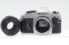 Pre-Owned - Nikon FG Silver Body W/ 50Mm F/1 8 series E lens physical physical physical