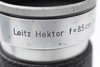 Pre-Owned - *AS-IS* (Separation) Leica Leitz Hektor 8.5cm (85mm)  f/2.5 (55mm thread)