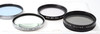 Pre-Owned - Set of 7 FILTERS 40.5mm : Polarizer, Sky, Blue 82a, close-up +1,+2+3+10 and leather case