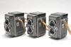 Pre-Owned - *AS-IS* Lot of 3 Rollei Magic TLR Medium format Cameras