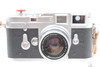 Pre-Owned - Leica M3 Double Stroke RF Film Camera w/ Summicron 5cm F2  strap and half case, B+W FILTER