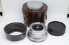 Pre-Owned - Leica - 3.5cm Summaron M f: 3.5 Chrome with hood and leather case