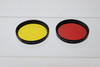 Pre-Owned Tiffen 49mm  25 RED and Yellow 8, for black and white film photography