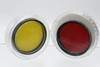 Pre-Owned Tiffen 49mm  25 RED and Yellow 8, for black and white film photography