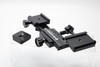Pre-Owned Kirk Focusing Rail, early version with base and top clamp, small quick release included.