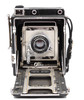 Pre-Owned - GRAFLEX SPEED GRAPHIC 4X5 Camera w/ Optar 135mm f/4.7 Lens