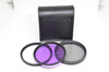 Pre-Owned 58mm Xit Pro Series HD 2 Pc. Digital Filter Set (CPL, UV, FL-D)