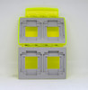Pre-Owned - Card safe extremeWaterproof Memory Card Case Micro SD/memory stick and CF Cards 8Slots