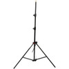 Manfrotto - 1052BAC-brn Alu Air Cushioned Compact Stand,Blk 7.75'