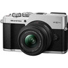 OM SYSTEM - PEN Mirrorless Camera with 14-42mm III and 40-150mm R Lenses (Silver)