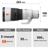 Sony - FE 600mm f/6.3 GM OSS Lens (Sony E)