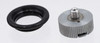 Pre-Owned Rewind knob and eyepice for Mamiya FP film camera.