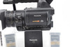 Pre-Owned - Panasonic AG-HVX200P DVCPRO HD P2 3CCD Camcorder Video Camera Leica Dicomar Lens w/ (2) 32GB Panasonic P2 Memory Cards, (1) battery and (2) chargers and a Panasonic AJ-PCD2 Card Reader