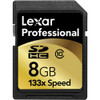 Lexar 8GB Professional 133X SDHC Memory Card