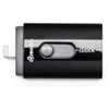 iStick: 32GB USB Flash Drive with Lightning for iPhone and iPad (BLACK)