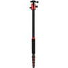 A2350Q2R GlobeTrotter Aluminum Tripod Kit - Red