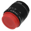 Fotodiox Designer Rear Lens Cap for Canon EOS, Red