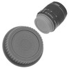 Fotodiox Designer Rear Lens Cap for Canon EOS, Gray